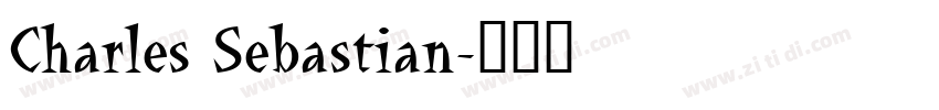 Charles Sebastian字体转换